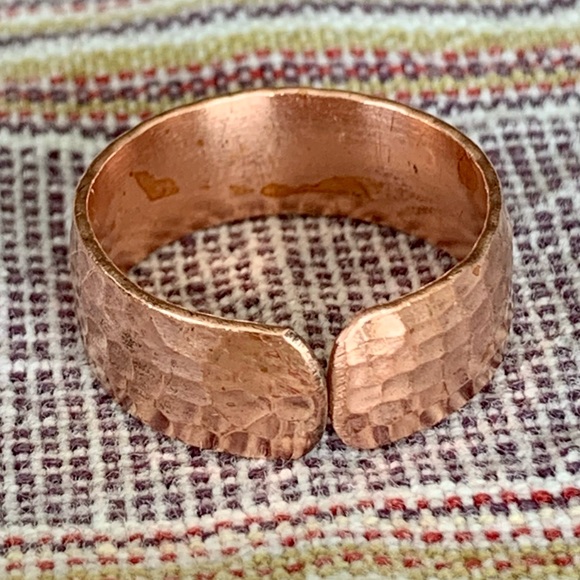 Hammered Copper Ring - Picture 6 of 9
